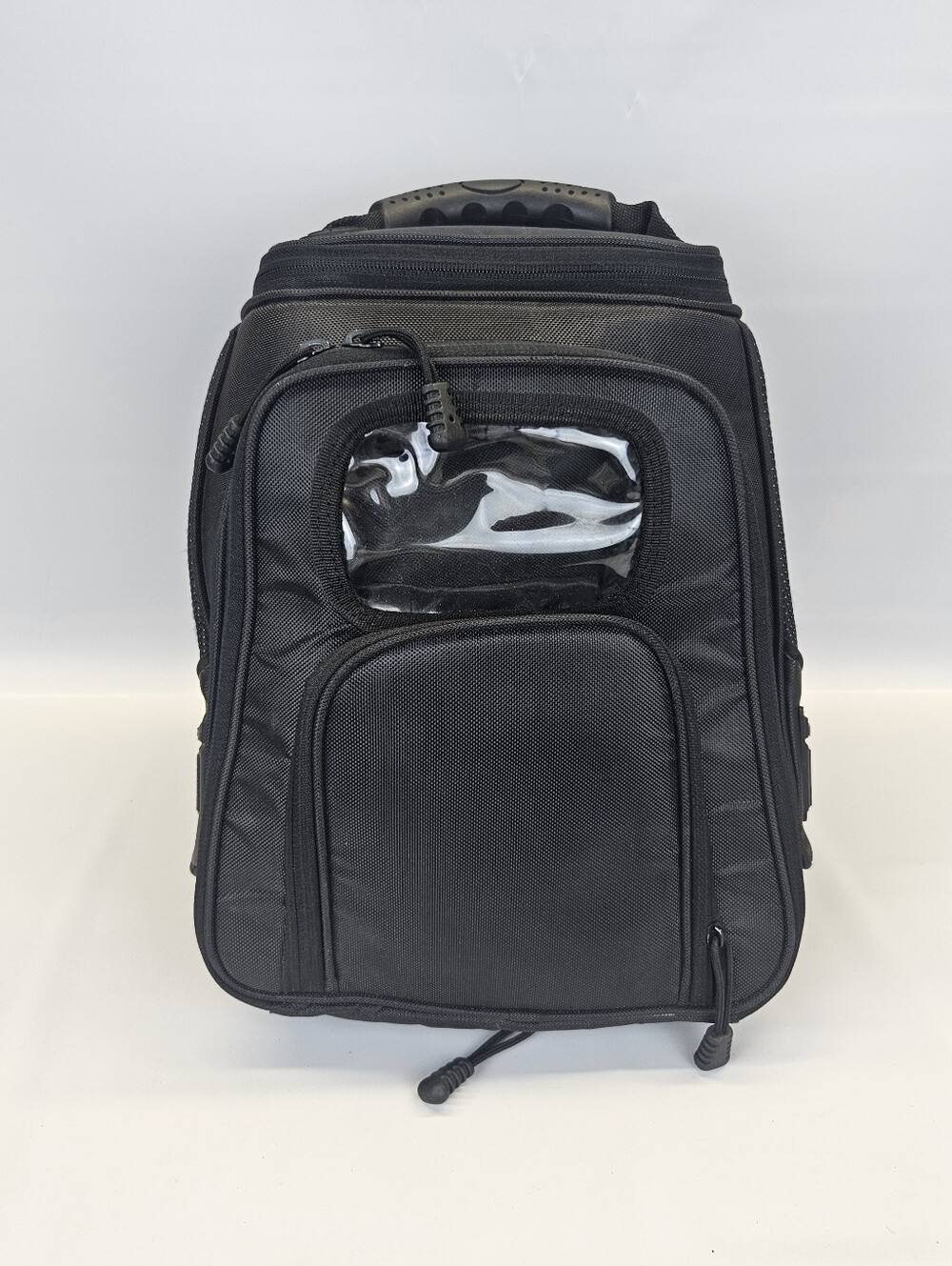 Sedici Tank Bag Maxi Expander Motorcycle Black Backpack Magnetic Pockets